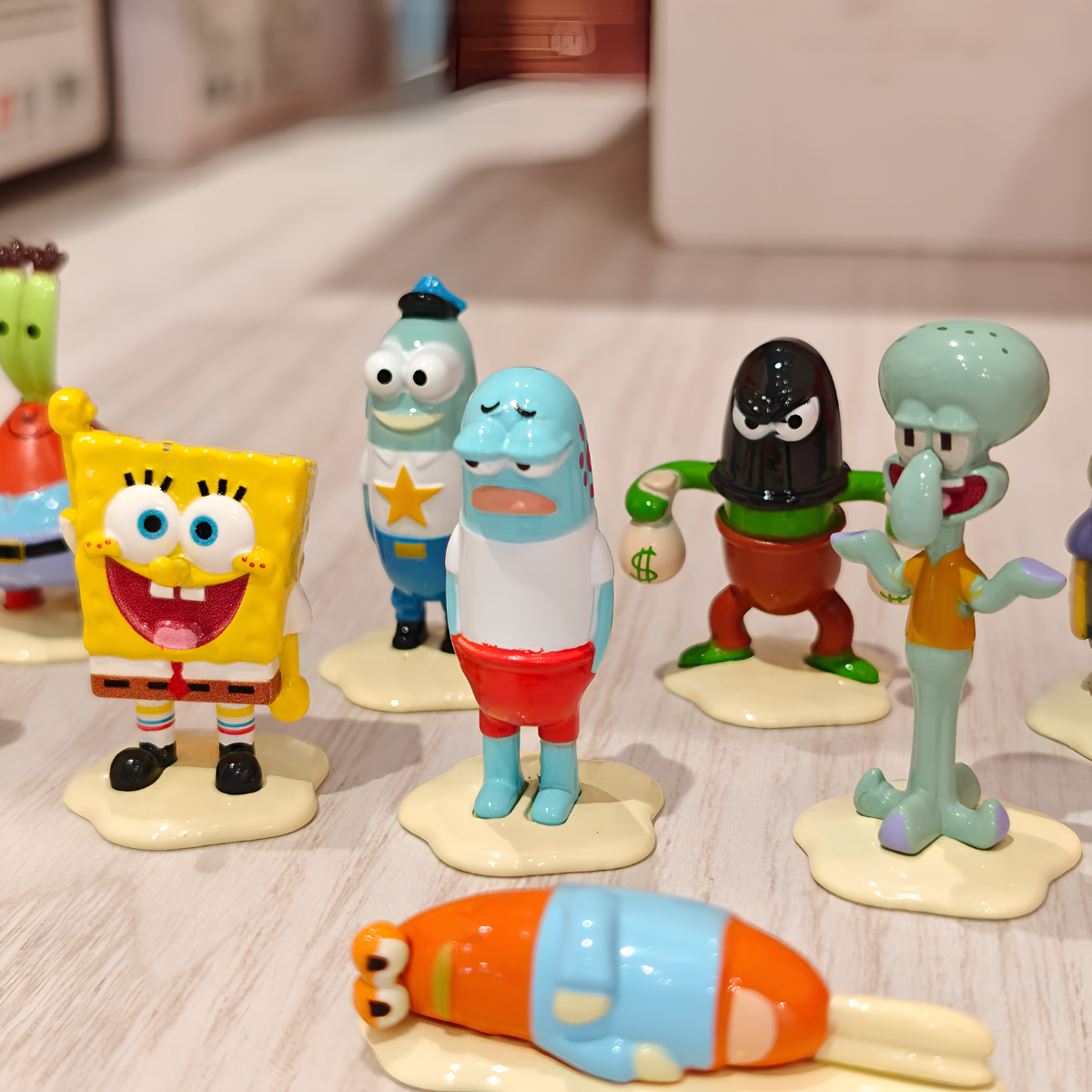 Spongebob Squarepants Bikini Bottom Buddies Series 1 Figures Blind Box