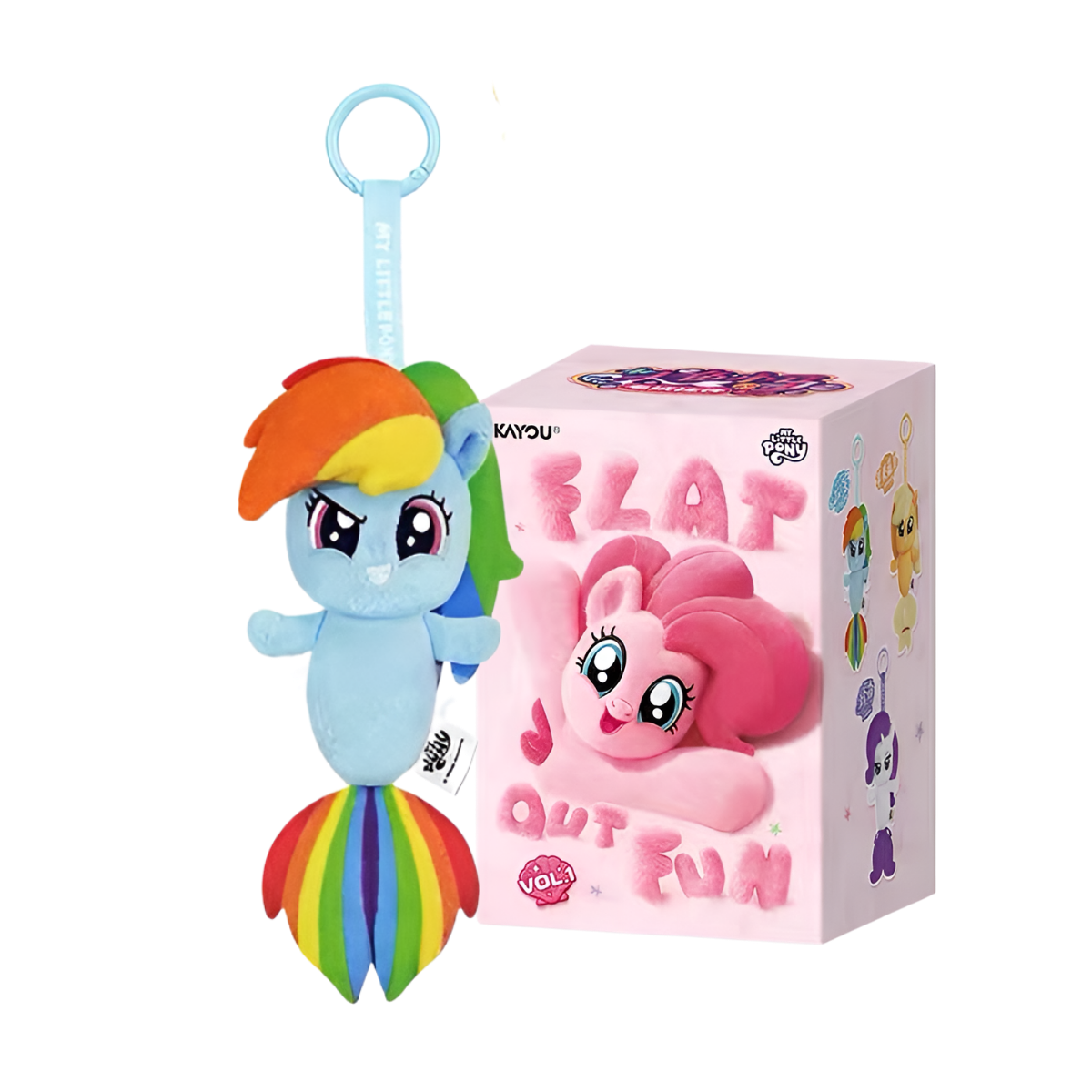 My Little Pony Flat Out Fun Series Plush Pendant Blind Box