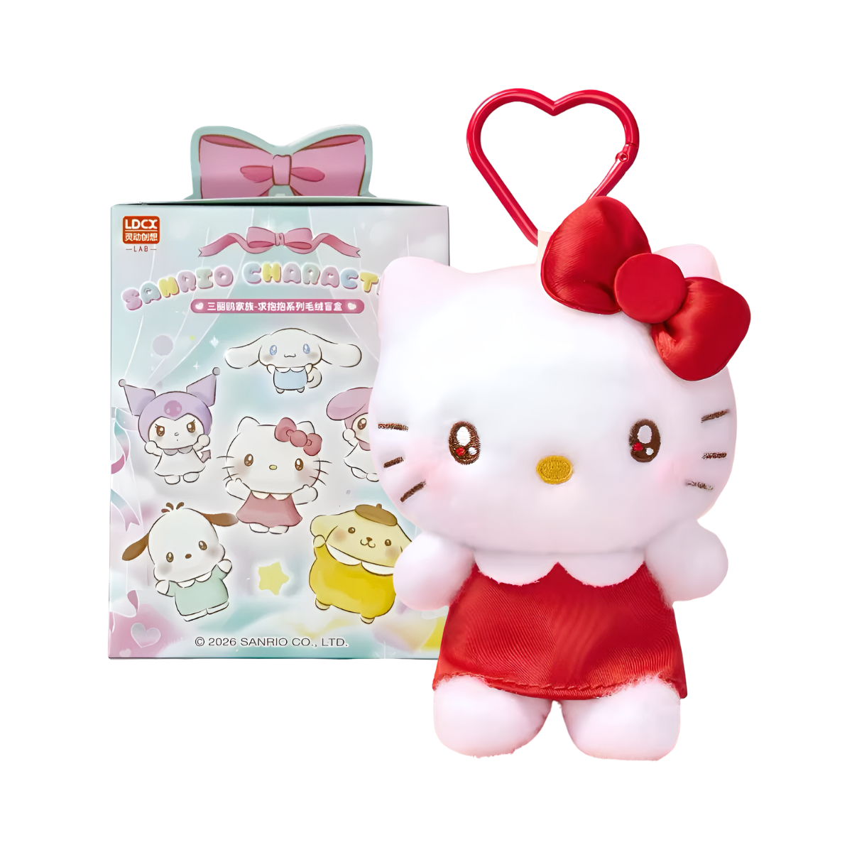 SANRIO Cuddle Series Plush Pendant Blind Box