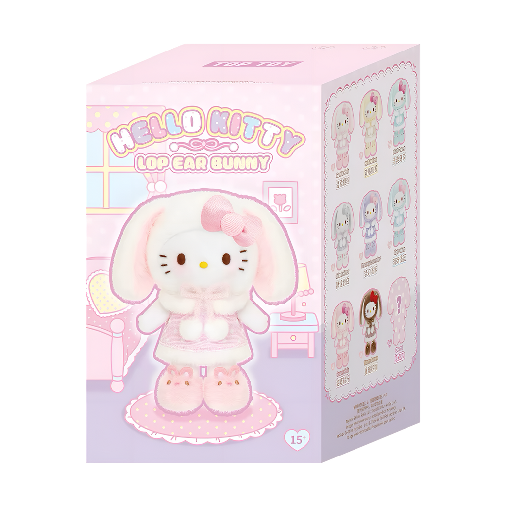 Hello Kitty Lop Ear Bunny Series Plush Pendant Blind Box