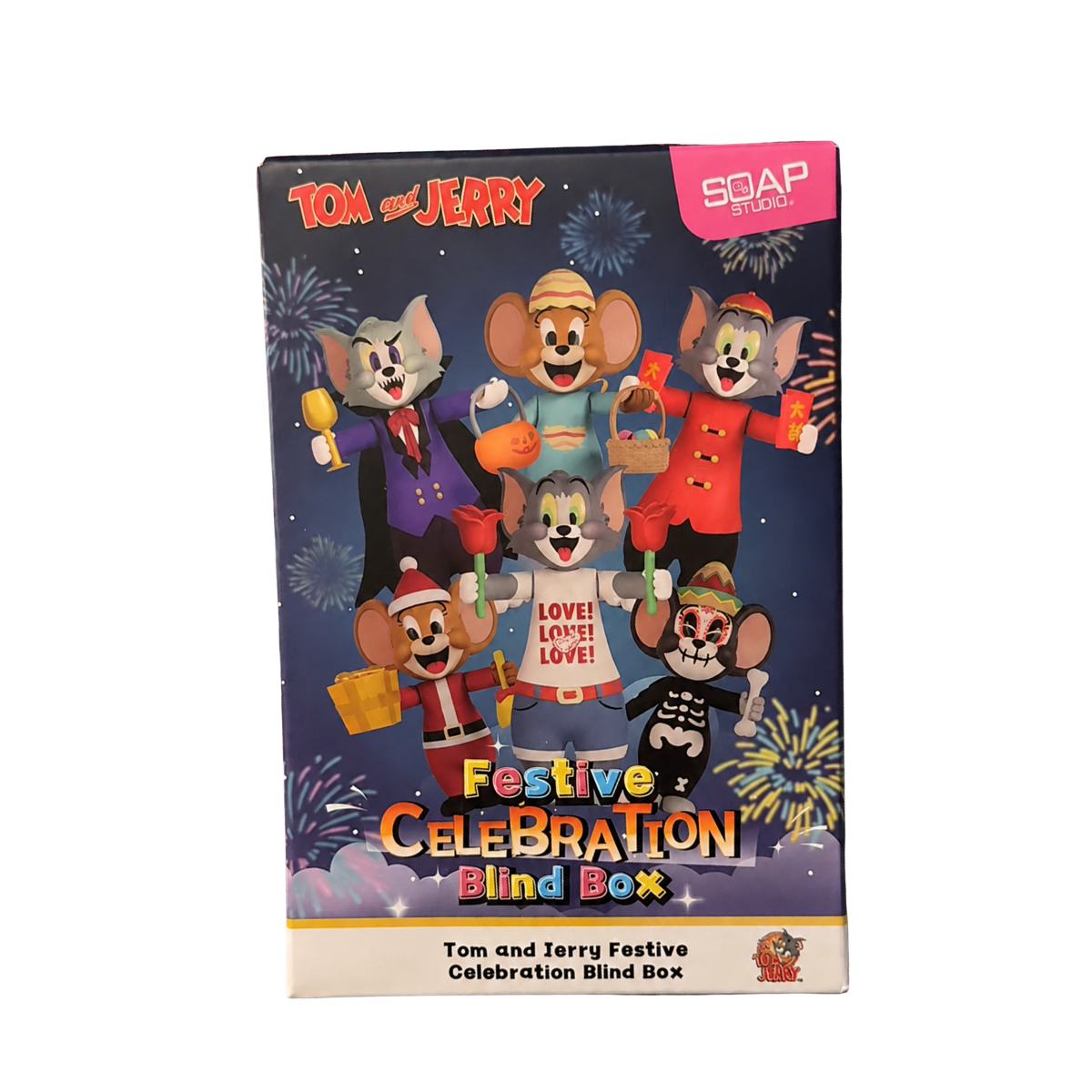 Tom and Jerry Festive Celebration Series Figures Blind Box