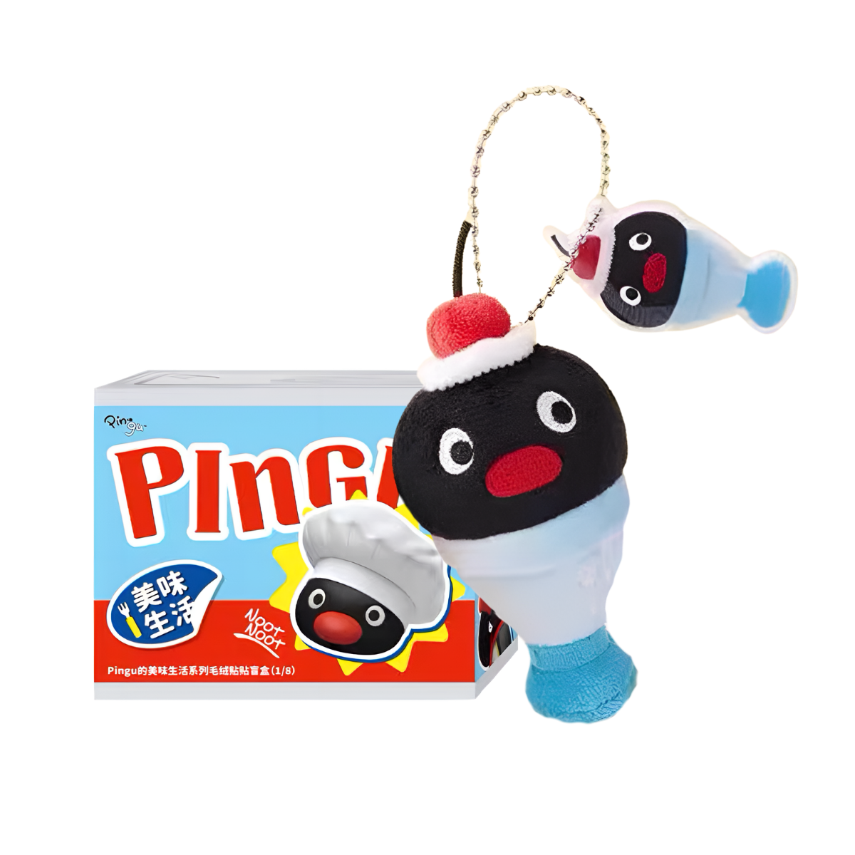 Pingu Delicious Life Series Plush Magnetic Blind Box