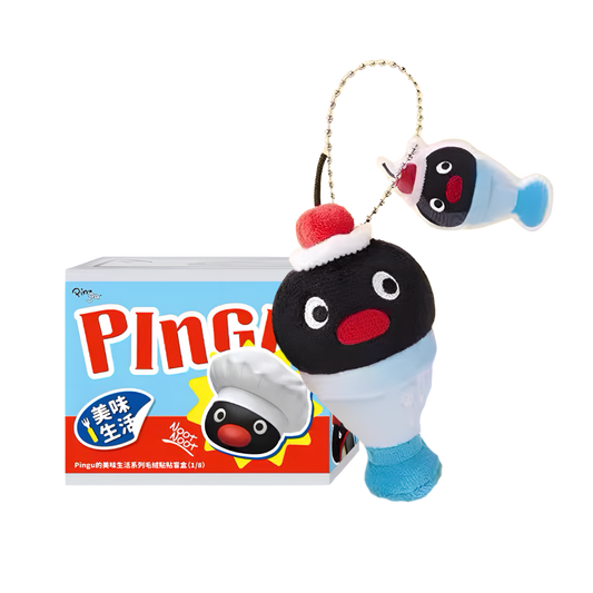 Pingu Delicious Life Series Plush Magnetic Blind Box