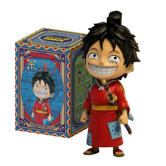 ONE PIECE - Whackoos Silly Face Series Figures Blind Box