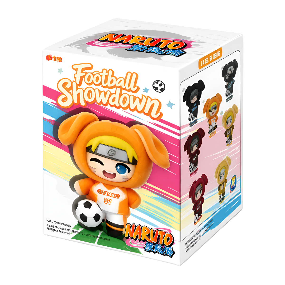 Naruto Shippuden Football Showdown Plush Keychain Blind Box