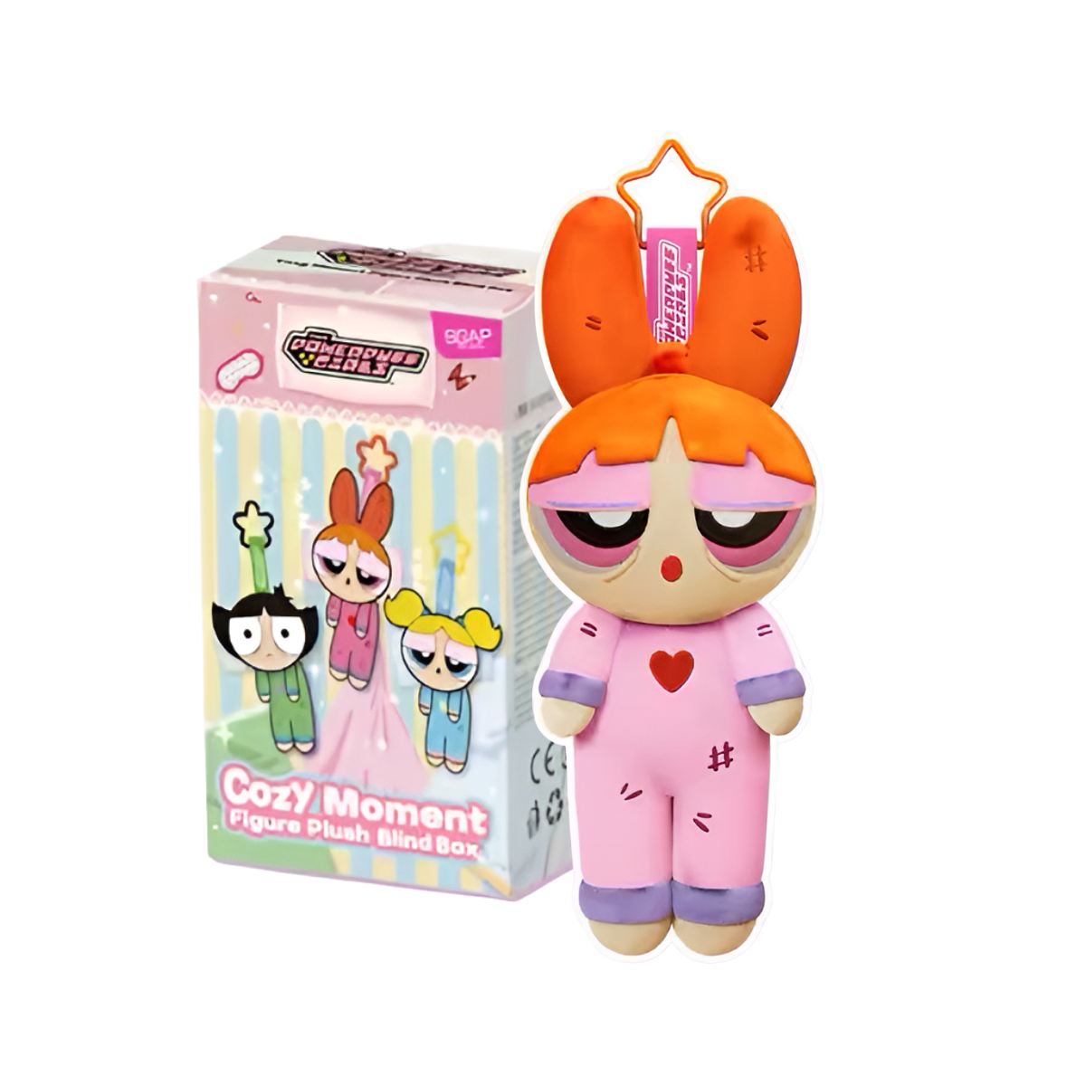 SoapStudio Powerpuff Girls Cozy Moment Series Plush Keychains Blind Box