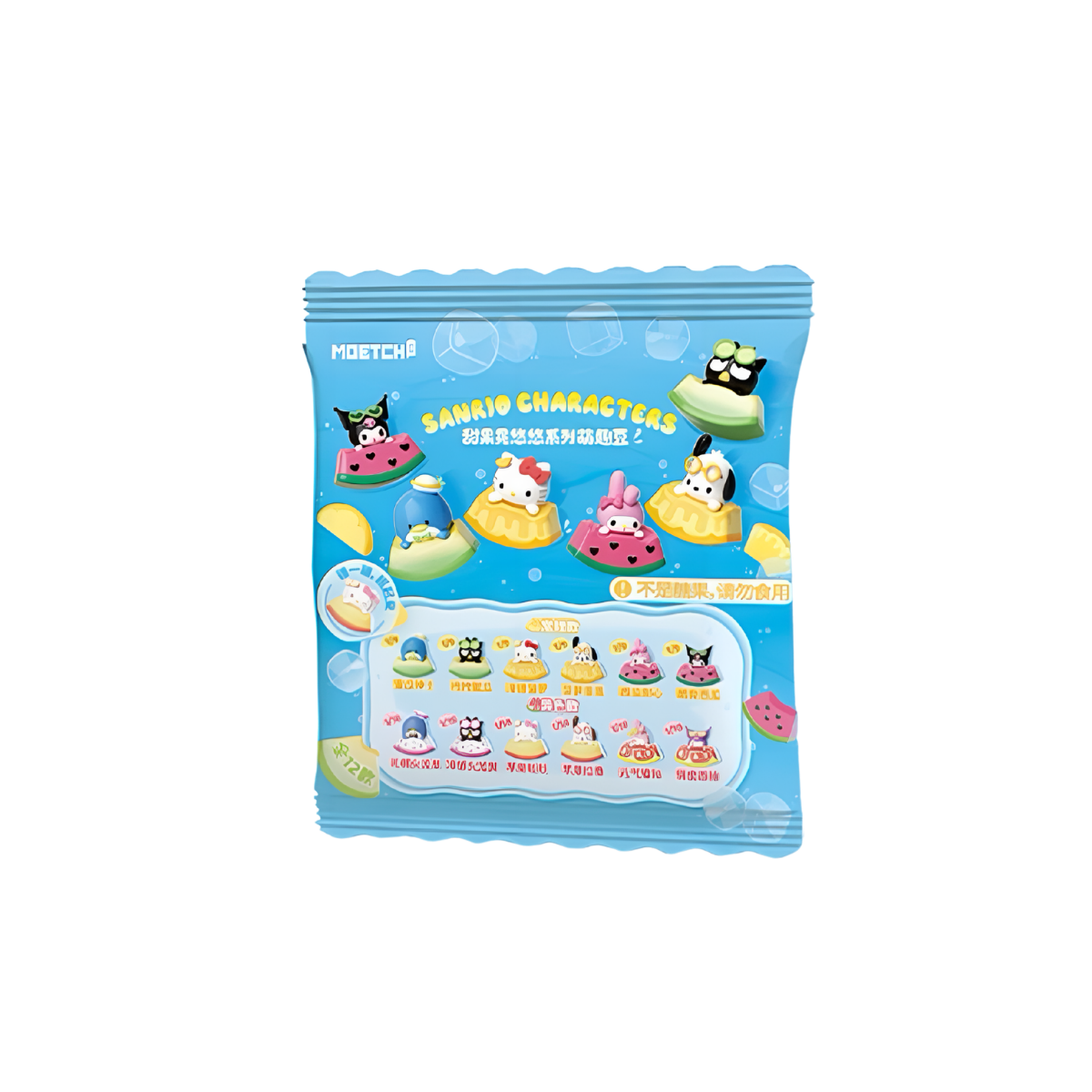 Sanrio Characters Sweet Fruits Series Figures Blind Box