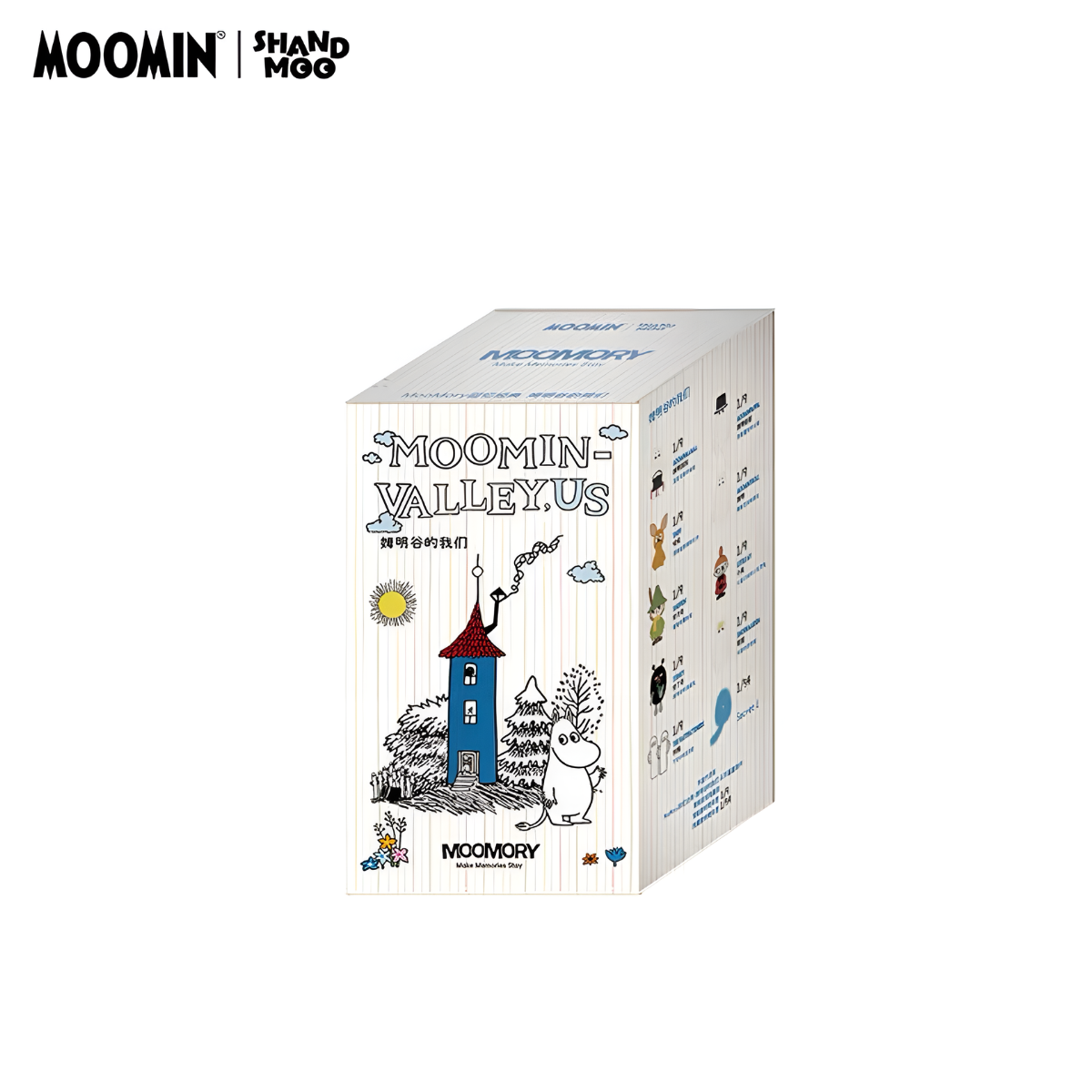 Moomin Characters Moomintroll Series Plush Pendant Blind Box