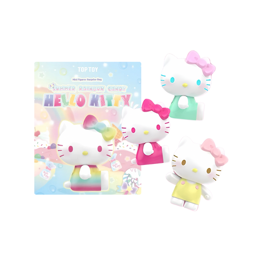 Hello Kitty Summer Rainbow Candy Series Mini Figures Blind Bag