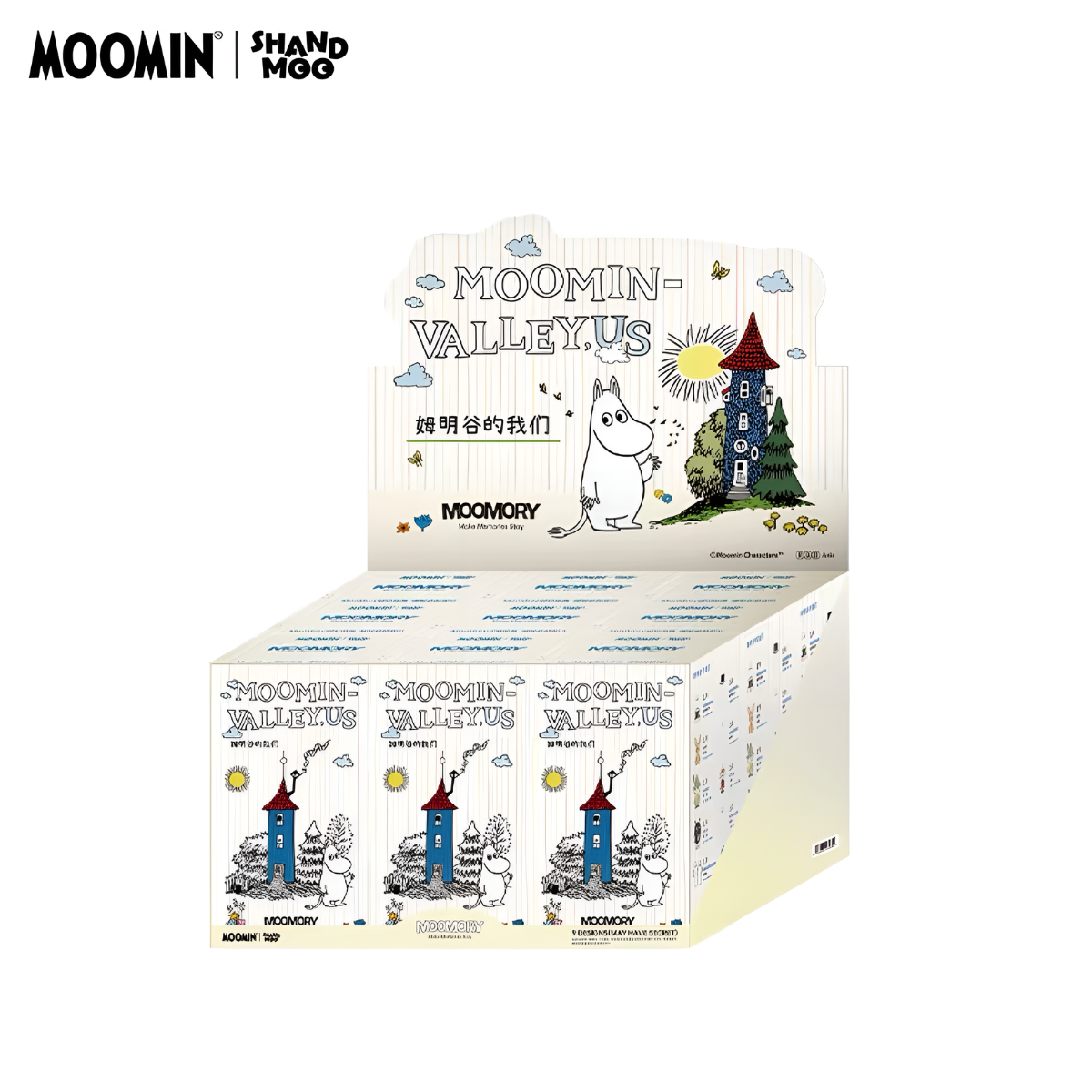 Moomin Characters Moomintroll Series Plush Pendant Blind Box