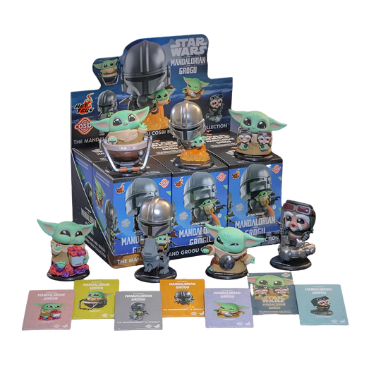 Star Wars Mandalorian Grogu Cosby Bobble-head Collection Blind Box