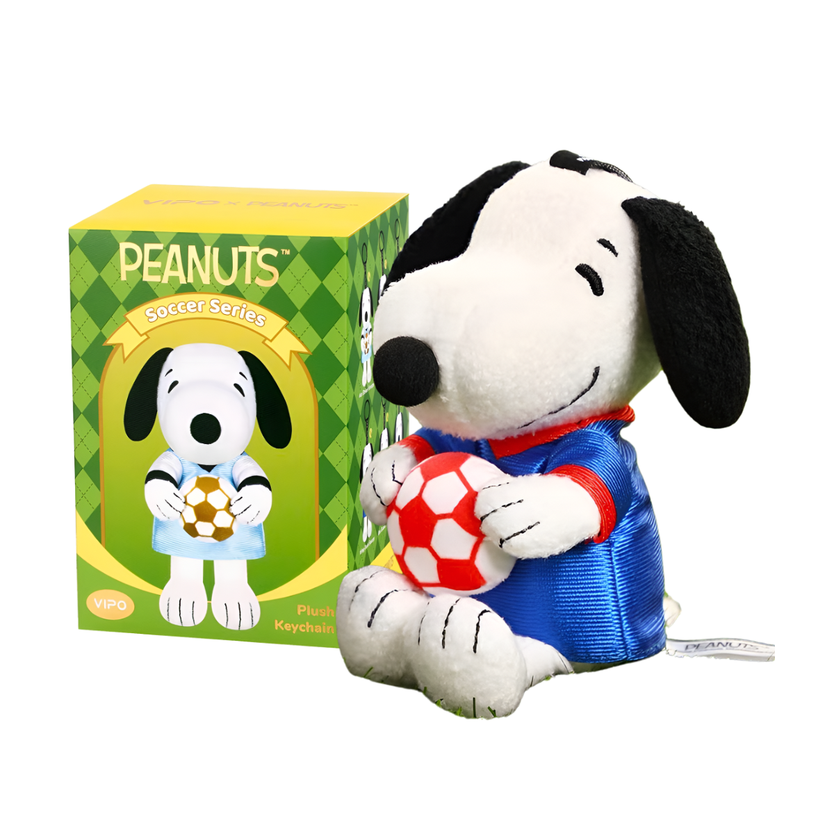 Official Snoopy Football Series Plush Keychain Blind Box