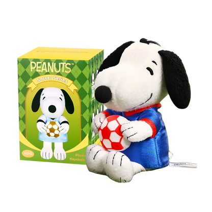 Official Snoopy Football Series Plush Keychain Blind Box