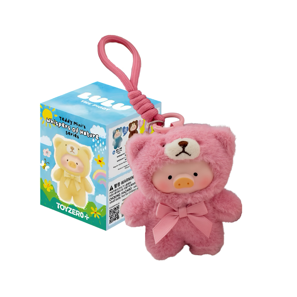 TOYZERO+ LuLu the Piggy Teddy Mini's Whispers of Nature Series Plush Pendant Blind Box