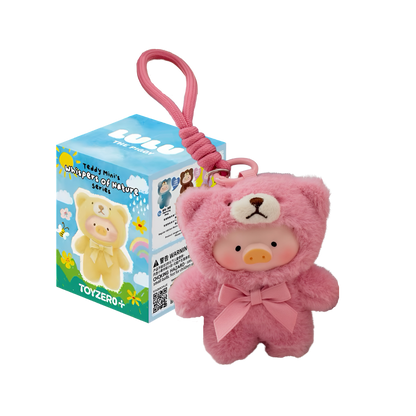 TOYZERO+ LuLu the Piggy Teddy Mini's Whispers of Nature Series Plush Pendant Blind Box