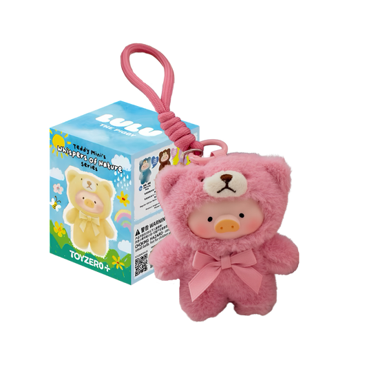 TOYZERO+ LuLu the Piggy Teddy Mini's Whispers of Nature Series Plush Pendant Blind Box