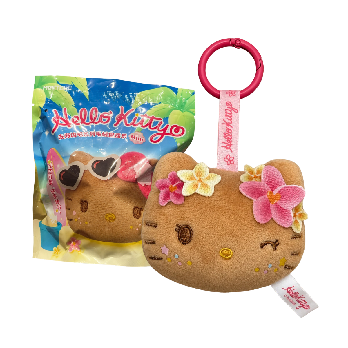 Hello Kitty Let’s Go to the Seaside Series Squishy Plush Pendant Blind Box