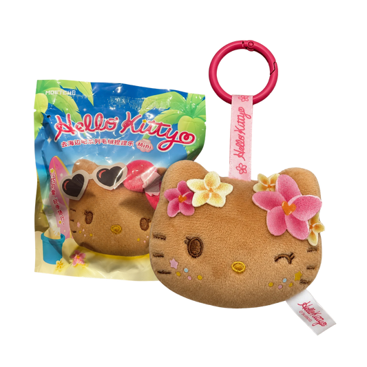 Hello Kitty Let’s Go to the Seaside Series Squishy Plush Pendant Blind Box