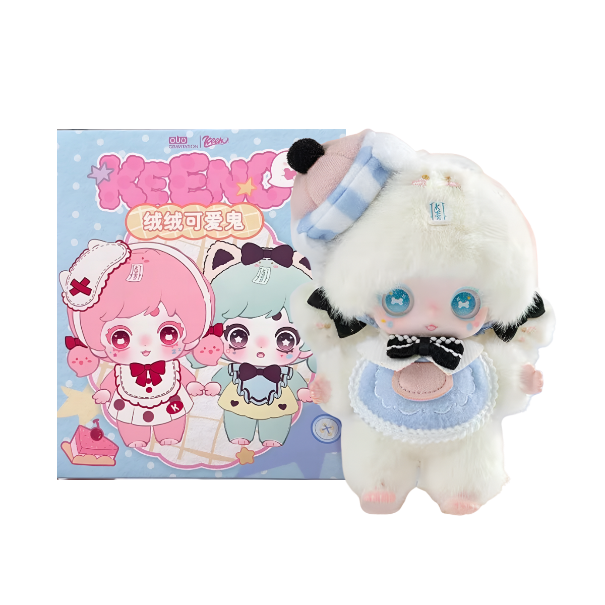 KEENO Plush Cute Ghost Series Plush Doll Blind Box