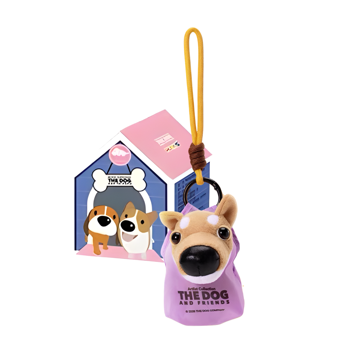 Artlist Collection THE DOG AND FRIENDS Series Plush Pendant Blind Box