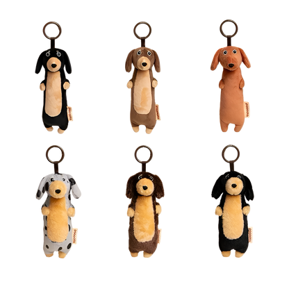 paaaata Dachshund Plush Keychain