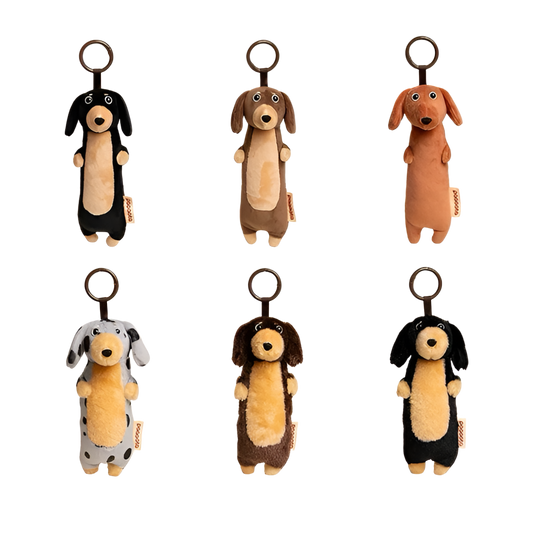 paaaata Dachshund Plush Keychain