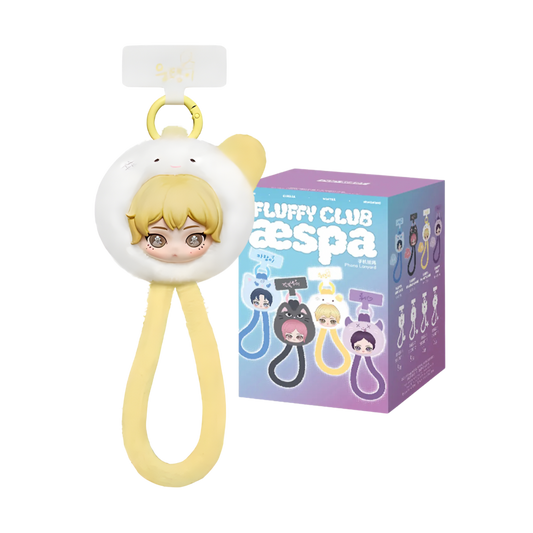 aespa Fluffy Club Series Phone Lanyard Blind Box