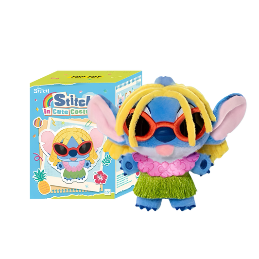 Stitch in Cute Costume Series Plush Pendant Blind Box
