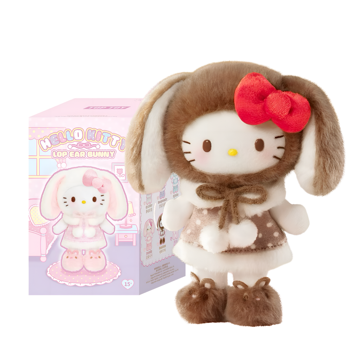 Hello Kitty Lop Ear Bunny Series Plush Pendant Blind Box