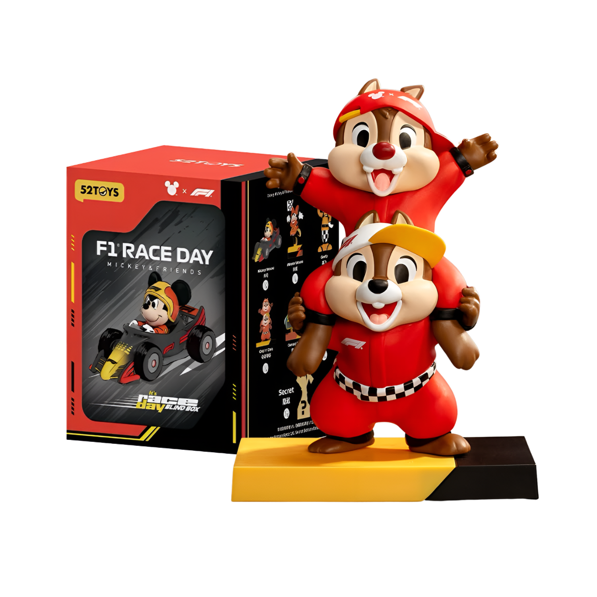 Mickey & Friends F1 Race Day Series Figures Blind Box