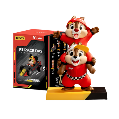 Mickey & Friends F1 Race Day Series Figures Blind Box