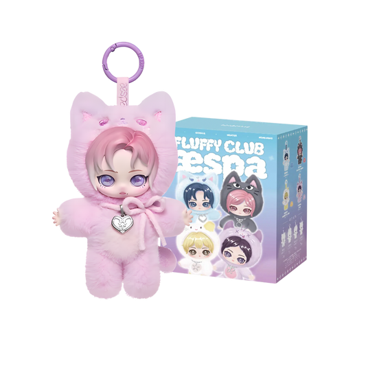[AU STOCK] aespa Fluffy Club Series Vinyl Plush Doll Pendant