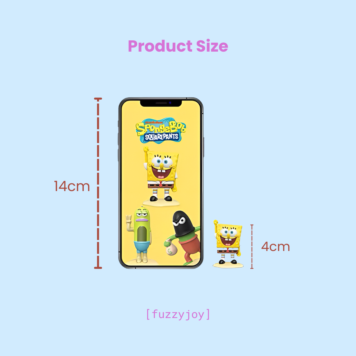 Spongebob Squarepants Bikini Bottom Buddies Series 1 Figures Blind Box