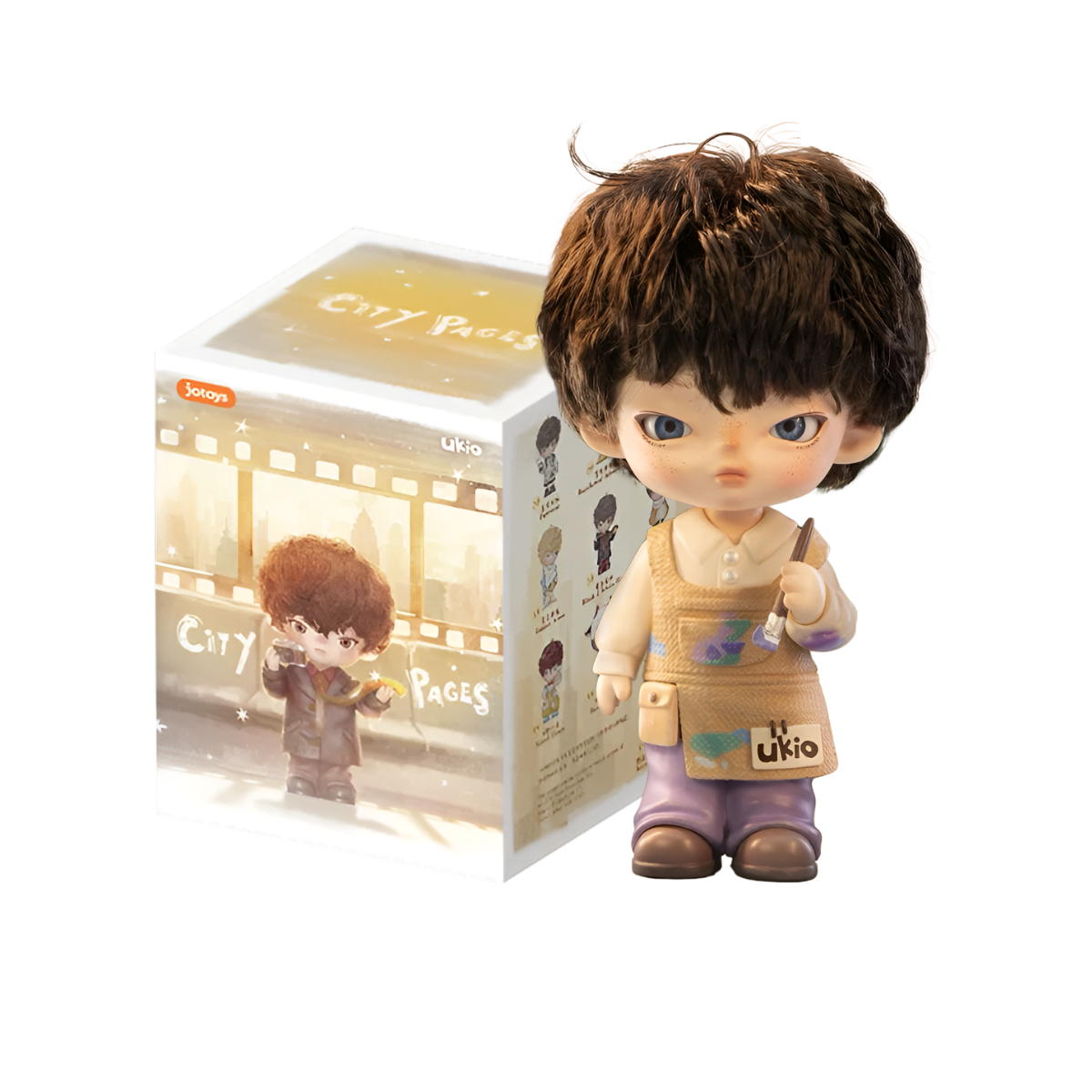 Ukio City Pages Series Figures Blind Box