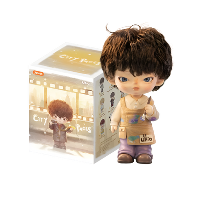 Ukio City Pages Series Figures Blind Box