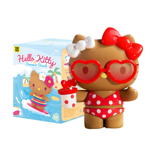 Hello Kitty Summer Beach Series Figures Blind Box