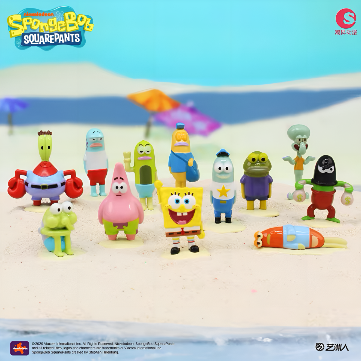 Spongebob Squarepants Bikini Bottom Buddies Series 1 Figures Blind Box