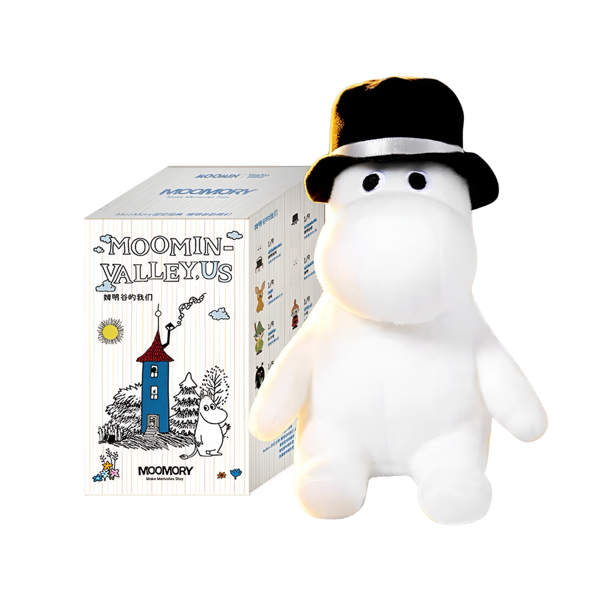 Moomin Characters Moomintroll Series Plush Pendant Blind Box