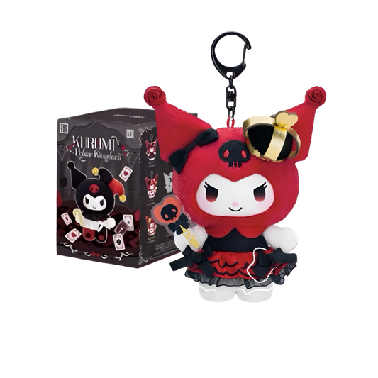 Kuromi Poker Kingdom Series Vinyl Plush Pendant Blind Box