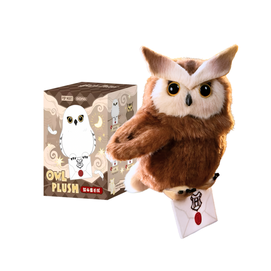 POP MART x GONG Harry Potter Owl Plush Pendant Blind Box