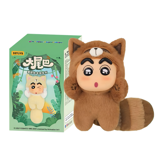 Crayon Shinchan Big Tails Series Vinyl Plush Pendant Blind Box