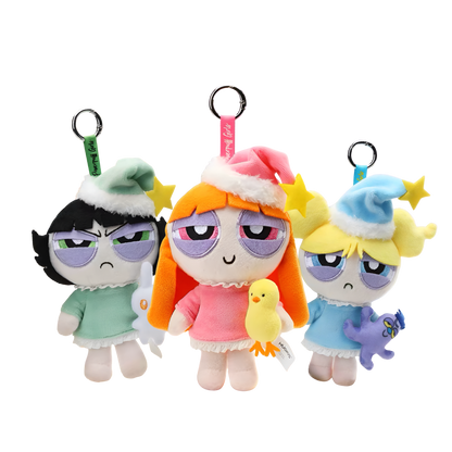 The Powerpuff Girls Good Morning Series Plush Pendant