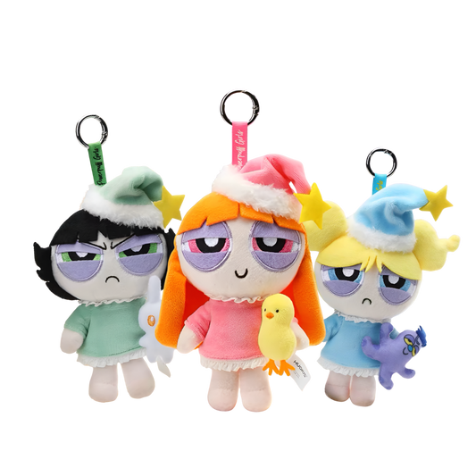 The Powerpuff Girls Good Morning Series Plush Pendant