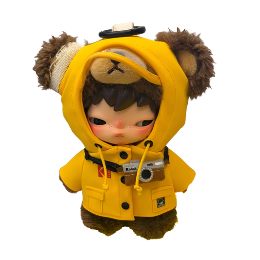 Hirono × Kodak Little Bear Vinyl Plush Pendant