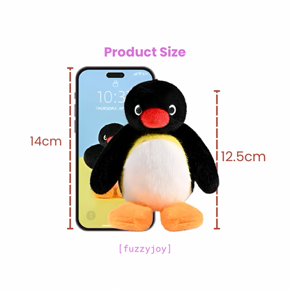 Angry Pingu Plush Pendant