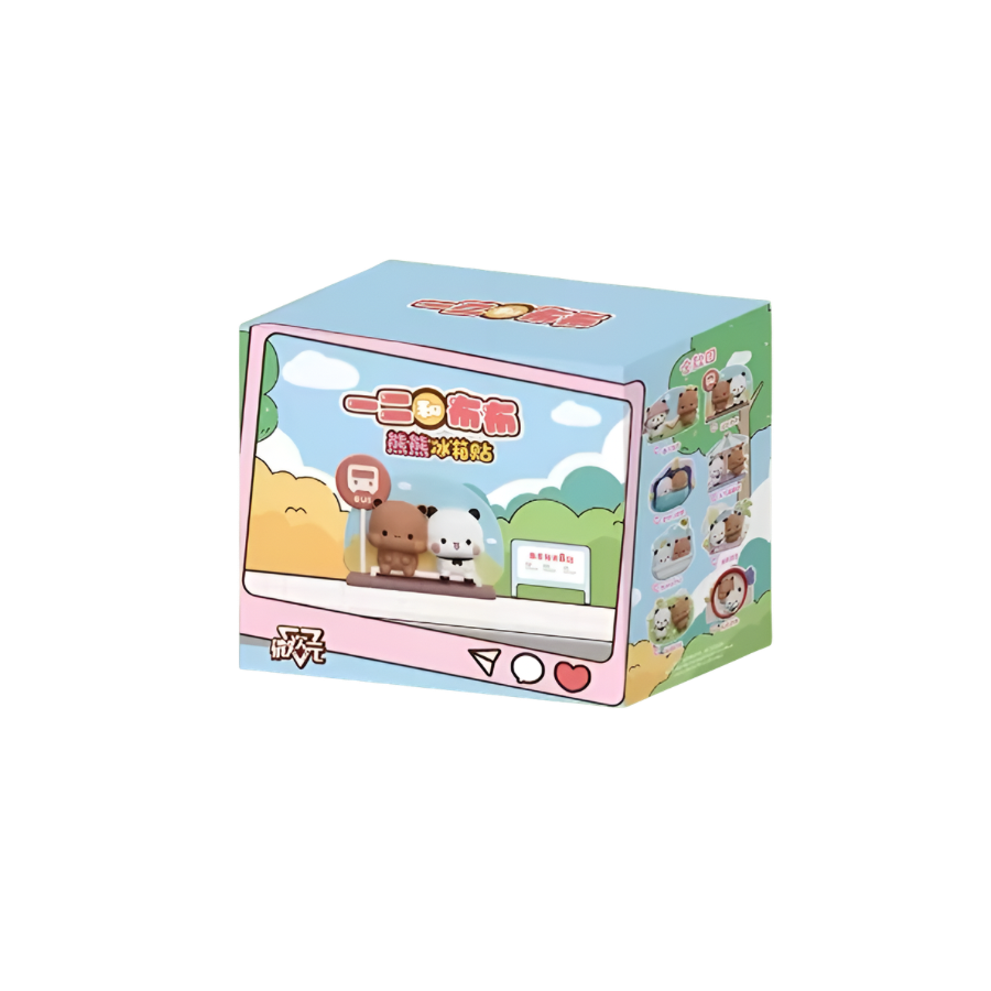 Yier and Bubu Bear Fridge Magnet Blind Box