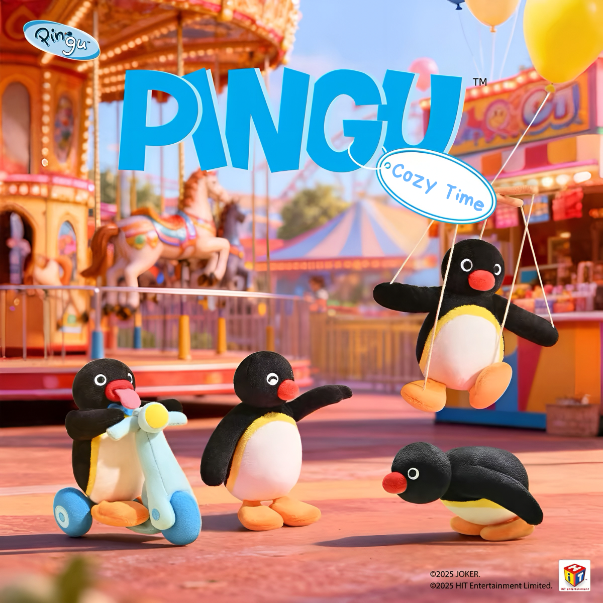 Pingu Cozy Time Series Plush Pendant Blind Box