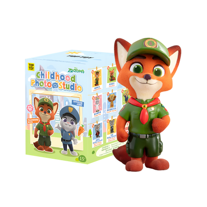 Disney Zootopia Childhood Photo Studio Series Figures Blind Box