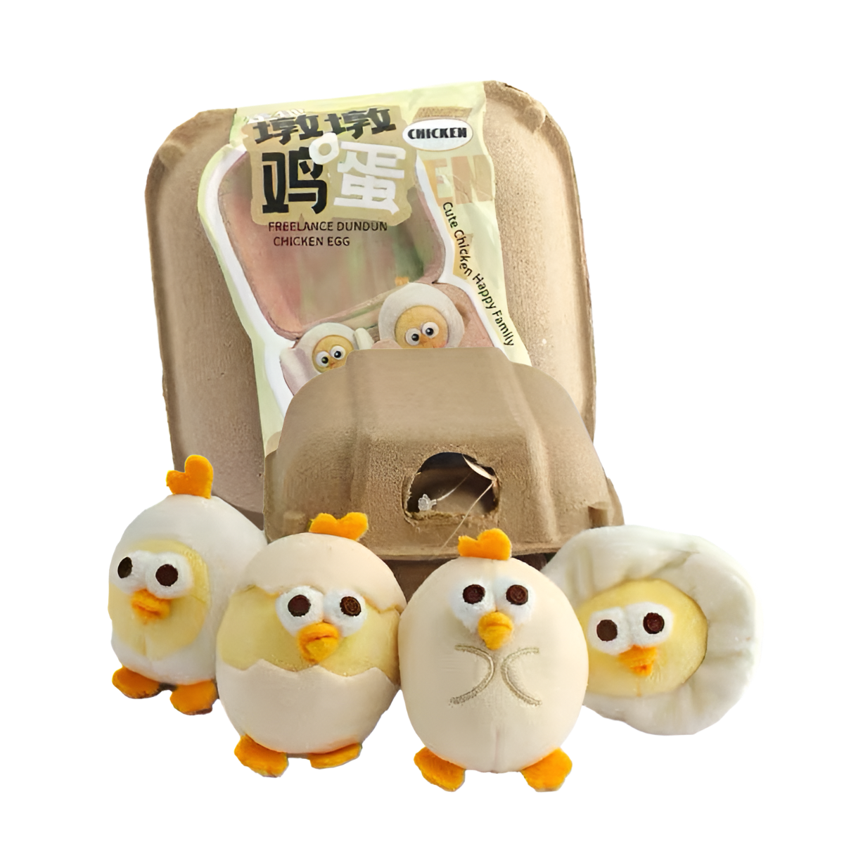 Freelance DunDun Chiken Egg Decorative Plush
