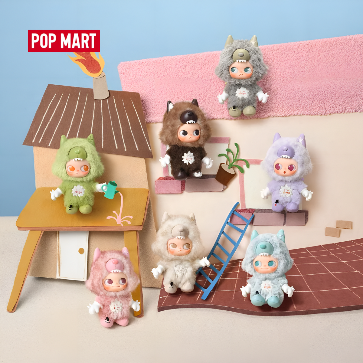 ZSIGA I'm Zsiga Series-Vinyl Plush Pendant Blind Box